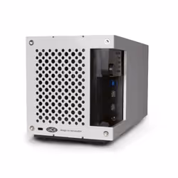 LaCie 2big Thunderbolt 2 boîtier de disques 16 To Bureau Argent - Vue supplémentaire 3